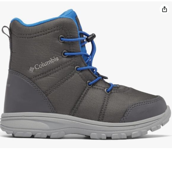 Columbia Unisex-Child Fairbanks Omni-Heat Hiking Boot NWT in box size 4 - Picture 7 of 13